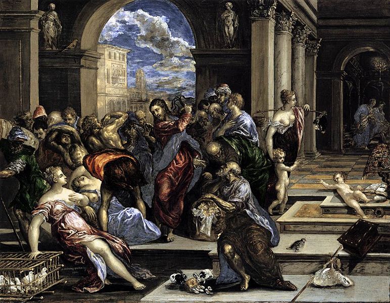 El Greco The Purification of the Temple